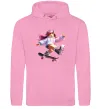 Жіноча толстовка (худі) Skater girl Roblox Рожевий фото