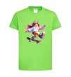 Детская футболка Skater girl Roblox Лаймовый фото