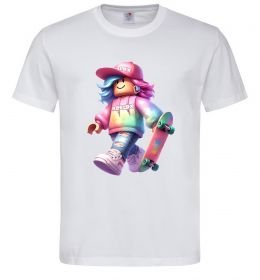 Мужская футболка Skate girl