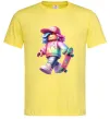 Мужская футболка Skate girl Лимонный фото
