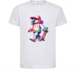 Детская футболка Skate girl