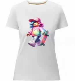 Женская премиум футболка