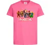 Детская футболка Роблокс персонажі Ярко-розовый фото