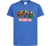 Детская футболка Роблокс персонажі Ярко-синий фото