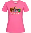 Женская футболка Роблокс персонажі Ярко-розовый Женская футболка Роблокс персонажі Ярко-розовый фото