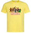 Мужская футболка Роблокс персонажі Лимонный фото