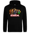 Женская толстовка (худи) Роблокс персонажі Черный фото