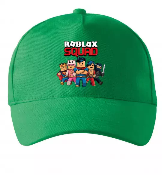 Кепка Roblox squad Зеленый фото