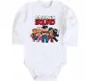 Детский боди Roblox squad Белый фото