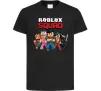 Дитяча футболка Roblox squad Чорний фото