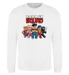 Свитшот Roblox squad Белый фото