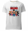 Мужская премиум футболка Roblox squad Белый фото