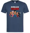 Чоловіча футболка Roblox squad Темно-синій фото