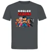 Чоловіча футболка Roblox squad Графіт фото