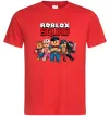 Чоловіча футболка Roblox squad Червоний фото