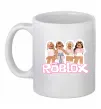 Чашка керамическая Roblox pink girls Белый Чашка керамическая Roblox pink girls Белый фото
