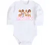 Детский боди Roblox pink girls Белый фото