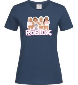 Женская футболка Roblox pink girls