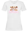 Женская футболка Roblox pink girls Белый фото