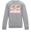 Детский Свитшот Roblox pink girls Серый меланж Детский Свитшот Roblox pink girls Серый меланж фото