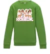 Детский Свитшот Roblox pink girls Лаймовый Детский Свитшот Roblox pink girls Лаймовый фото