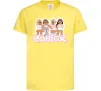 Детская футболка Roblox pink girls Лимонный фото