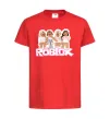 Детская футболка Roblox pink girls Красный фото