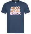 Мужская футболка Roblox pink girls Темно-синий фото