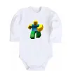 Детский боди Roblox Noob Белый Детский боди Roblox Noob Белый фото