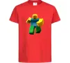 Детская футболка Roblox Noob Красный Детская футболка Roblox Noob Красный фото