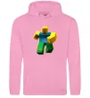 Жіноча толстовка (худі) Roblox Noob Рожевий Жіноча толстовка (худі) Roblox Noob Рожевий фото