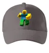 Кепка Roblox Noob Серый фото
