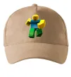 Кепка Roblox Noob Песочный фото