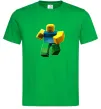 Мужская футболка Roblox Noob Зеленый фото