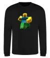 Свитшот Roblox Noob Черный фото