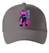 Кепка Roblox Neon guy Сірий фото