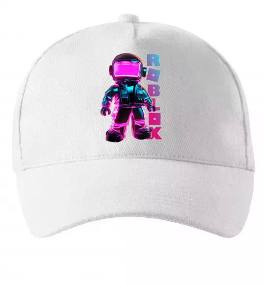 Кепка Roblox Neon guy Білий фото