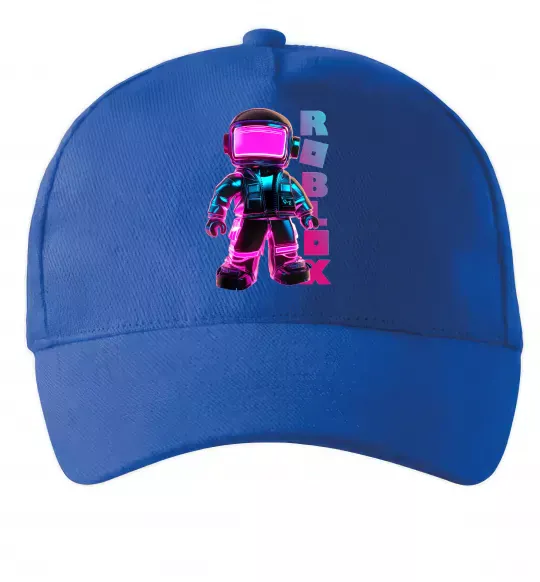 Кепка Roblox Neon guy Яскраво-синій фото