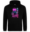 Женская толстовка (худи) Roblox Neon guy Черный фото