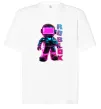 Футболка Оверсайз Roblox Neon guy Белый фото