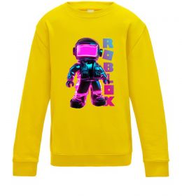 Детский Свитшот Roblox Neon guy
