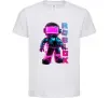 Дитяча футболка Roblox Neon guy Білий Дитяча футболка Roblox Neon guy Білий фото