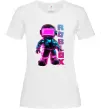 Женская футболка Roblox Neon guy Белый Женская футболка Roblox Neon guy Белый фото