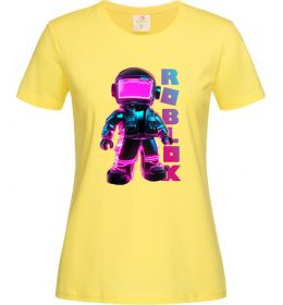 Женская футболка Roblox Neon guy