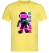 Мужская футболка Roblox Neon guy Лимонный фото