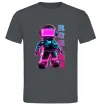 Мужская футболка Roblox Neon guy Графит фото