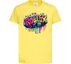 Детская футболка Roblox grafity Лимонный фото