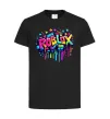 Детская футболка Roblox grafity Черный фото