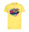 Детская футболка Roblox grafity Лимонный фото