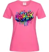 Женская футболка Roblox grafity Ярко-розовый Женская футболка Roblox grafity Ярко-розовый фото